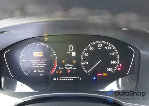 2025 Honda Civic Sport z USA, uszkodzony, nr VIN 2HGFE2F53SH557169